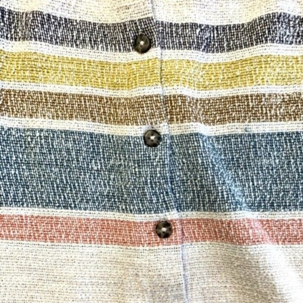 Madewell Button-Front Top In Stripe - image 5